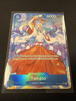 ONE PIECE CARD GAME TCG YAMATO alt art SR Carrying On His Will OP13-054 - Image 4