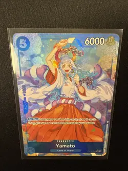 ONE PIECE CARD GAME TCG YAMATO alt art SR Carrying On His Will OP13-054 - Image 5