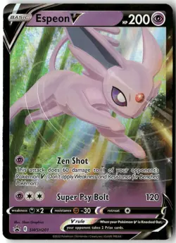 Espeon V, Pokemon SWSH: Sword & Shield Promo Cards Promo, SWSH201 NM - Image 1