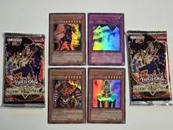 Retro Pack 2 Yugioh Card Lot x4 Ultra Rare +2 Booster Packs Unlimited Edition NM - Image 1