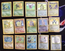 Huge Pokemon Played Card Hit Lot Vintage Mid Era Modern Holo Reverse Holo Promo - Image 1