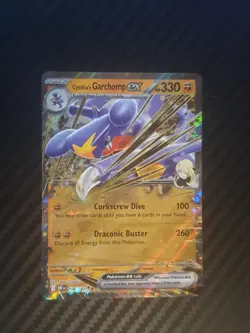 Cynthia's Garchomp EX 104/182 - Destined Rivals - Pokemon Card - Near Mint - Image 1