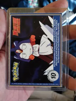 VTG Vintage POKEMON MewTwo #150 TRADING CARD Burger King Pokemon Promo Nintendo - Image 2