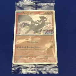 Reshiram (Phantasmal Flames Stamped) UNOPENED 017/094 Pokemon Card HOLO - Image 1