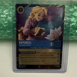 2026 Disney Lorcana TCG Rapunzel EPCOT Festival Of The Arts Promo Card 1DisEn4 - Image 1