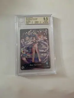 Boa Hancock OP07-038 Leader Alt Art One Piece Card BGS 9.5 - Image 1