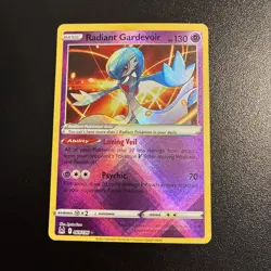Radiant Gardevoir 069/196 Lost Origin Ultra Rare Holo Pokemon TCG Card NM - Image 1