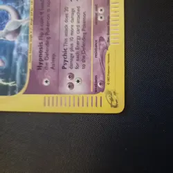 Pokemon Mewtwo Card 20/165 Holo Rare Expedition Base Set - Image 3