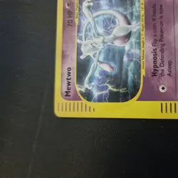 Pokemon Mewtwo Card 20/165 Holo Rare Expedition Base Set - Image 4