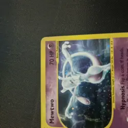 Pokemon Mewtwo Card 20/165 Holo Rare Expedition Base Set - Image 5