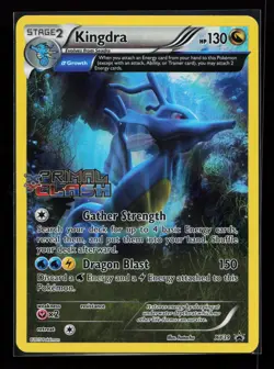 Kingdra XY39 Promo XY Promos Stamped Pokemon Card - Image 1