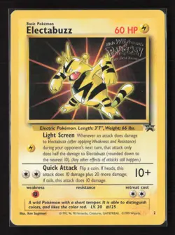 Electabuzz (Movie Promo) 02/53 Promo WoTC Promo Pokemon Card - Image 1