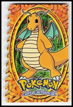 Dragonite #149 Evolution 12 of 12 Black Logo Topps Trading Cards Pokemon Card - Image 1