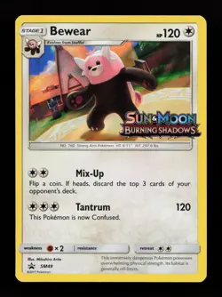 Bewear SM49 Promo SM Promos Stamped Pokemon Card - Image 1
