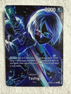 One Piece Tashigi R/Sp Parallel OP12 OP06-050 Legacy of the Master Card English - Image 1