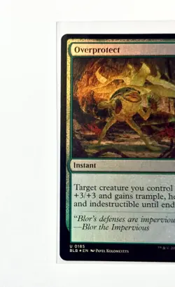 Overprotect BLB Bloomburrow Magic The Gathering 185 Foil Card - Image 2