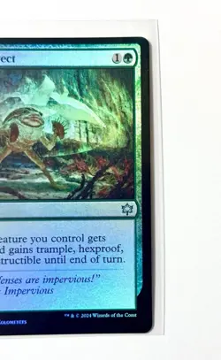 Overprotect BLB Bloomburrow Magic The Gathering 185 Foil Card - Image 3