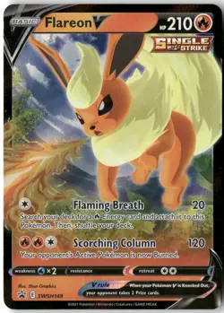 Flareon V, Pokemon SWSH: Sword & Shield Promo Cards Promo, SWSH149 NM - Image 1