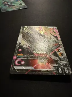 Gundam TCG Card Game Dual Impact GD02-129 R+ Argama Base Alt Art Rare NM - Image 2