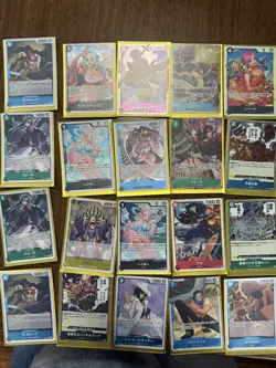One piece OP-05 japanese Lot (included All Pictured Cards. NM! - Image 1