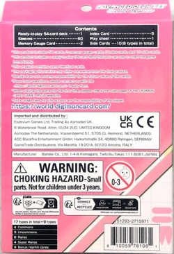 Digimon Card Game Advanced Deck Set Double Typhoon - Brand New - Image 2