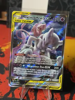 Pokemon TCG Mewtwo & Mew GX SM191 Promo Card - Image 1