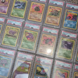 Pokemon Part Complete Fossil 1st Edition PSA 9 Set X18 Cards Non Holo 1999 - Image 2