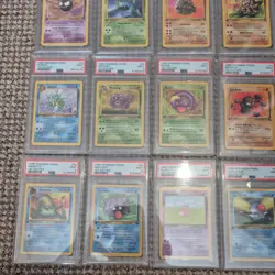 Pokemon Part Complete Fossil 1st Edition PSA 9 Set X18 Cards Non Holo 1999 - Image 5