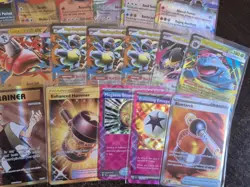 Pokemon Mega Ex, Full Arts Holo Card Lot 28 Cards Total Tcg - Image 5