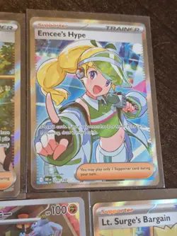Pokemon Card Lot Full Art Secret Rare Art Rares Holo 5 Cards Tcg - Image 3
