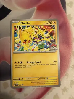 Pikachu - 225 (World Championship 2025) 225 Sv: Scarlet & Violet Promo Card NM - Image 1