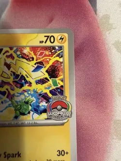 Pikachu - 225 (World Championship 2025) 225 Sv: Scarlet & Violet Promo Card NM - Image 3
