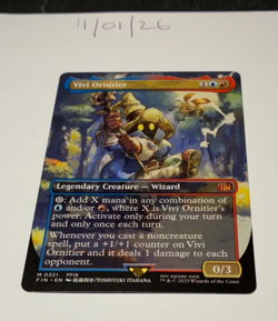 Magic the Gathering MTG Vivi Ornitier x1 Mythic Borderless Card NM/M Final - Image 1