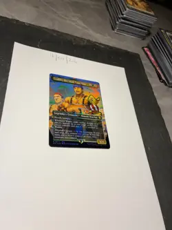 Magic the Gathering MTG Wakka, Devoted Guardian x1 Chocobo Track FOIL Card NM/M - Image 2