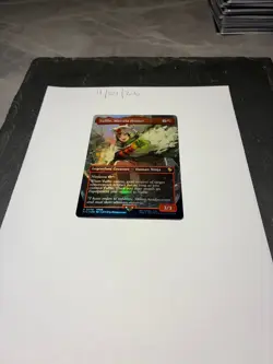 Magic the Gathering MTG Yuffie, Materia Hunter x1 Chocobo Track FOIL Card NM/M - Image 3