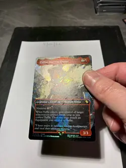 Magic the Gathering MTG Yuffie, Materia Hunter x1 Chocobo Track FOIL Card NM/M - Image 5