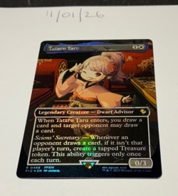 Magic the Gathering MTG Tataru Taru x1 Chocobo Track FOIL Card NM/M - Image 1