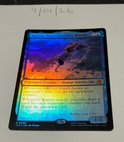 Magic the Gathering MTG Katara, Waterbending Master x1 Mythic FOIL Card NM/M - Image 1