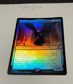 Magic the Gathering MTG Wan Shi Tong, All-Knowing x1 Mythic FOIL Card NM/M - Image 1