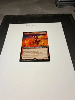 Magic the Gathering MTG Zuko, Firebending Master x1 Mythic Extended Card NM/M - Image 3
