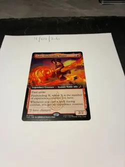 Magic the Gathering MTG Zuko, Firebending Master x1 Mythic Extended Card NM/M - Image 4