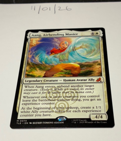 Magic the Gathering MTG Aang, Airbending Master x1 Mythic Card NM/M Avatar - Image 1