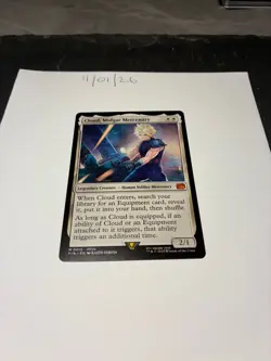 Magic the Gathering MTG Cloud, Midgar Mercenary x1 Mythic Card NM/M Final - Image 4