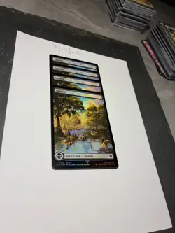 Magic the Gathering MTG Swamp Full Art x4 Land Chocobo Track FOIL Cards NM/M - Image 2