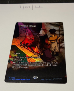 Magic the Gathering MTG Treetop Village x1 B'less FOIL Card NM/M - Image 1