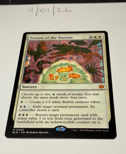 Magic the Gathering MTG Season of the Burrow x1 Mythic Card NM/M - Image 1