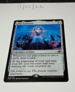 Magic the Gathering MTG The Endstone x1 Mythic Card NM/M Eternities - Image 1