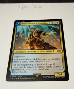 Magic the Gathering MTG Emet-Selch, Unsundered x1 Mythic Card NM/M Final - Image 1