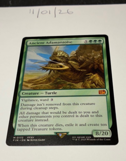 Magic the Gathering MTG Ancient Adamantoise x1 Mythic Card NM/M Final - Image 1