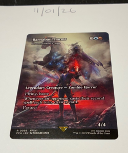 Magic the Gathering MTG Barnabas Tharmr (Kraum, Ludevic's Opus) x1 Card NM/M - Image 1